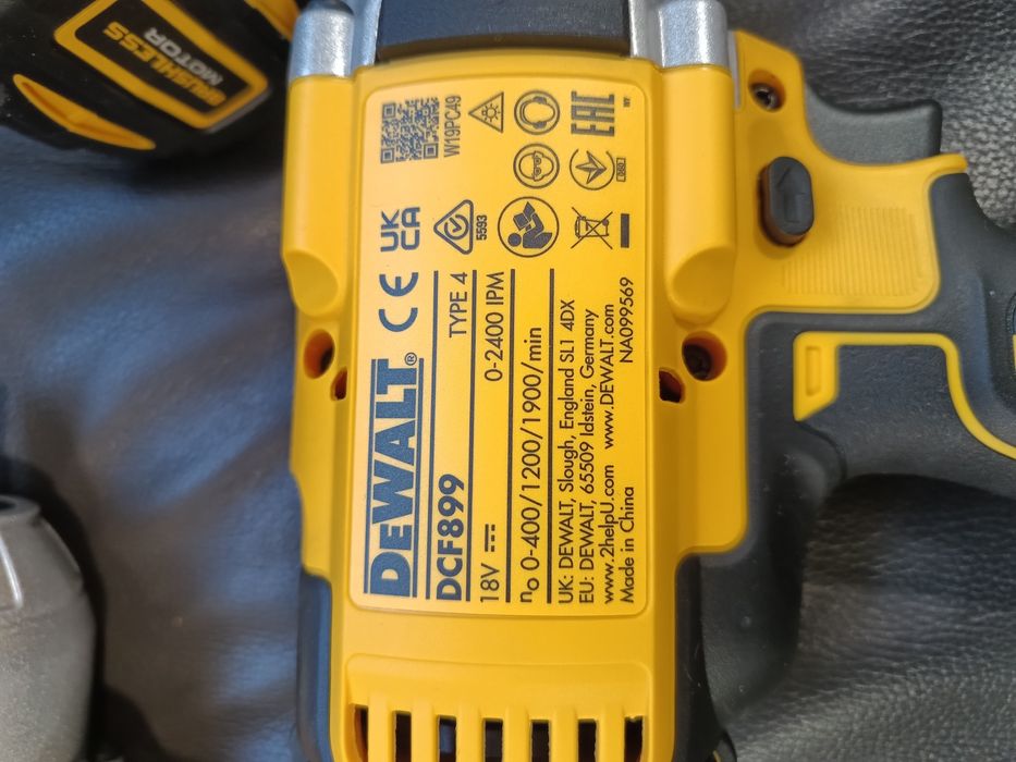 Ударний гайковерт dewalt I DCF899N 18V без акумулятора та зарядного