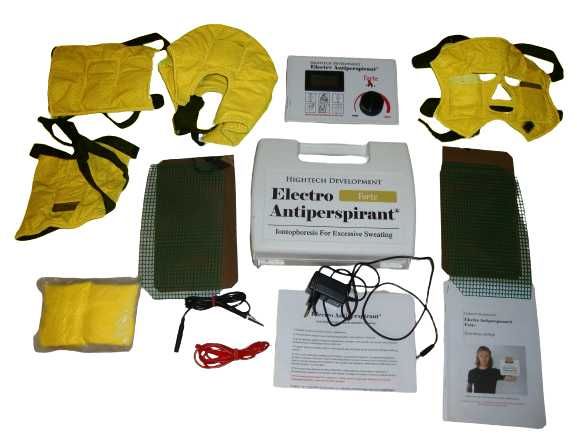 Jonoforeza potliwość Urządzenie do jonoforezy ELECTRO ANTYPERSPIRANT
