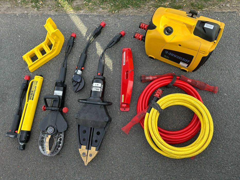 Zestaw hydrauliczny Weber-Hydraulik 2021 Weber-Rescue (przegląd + nowe węże 2036r.)