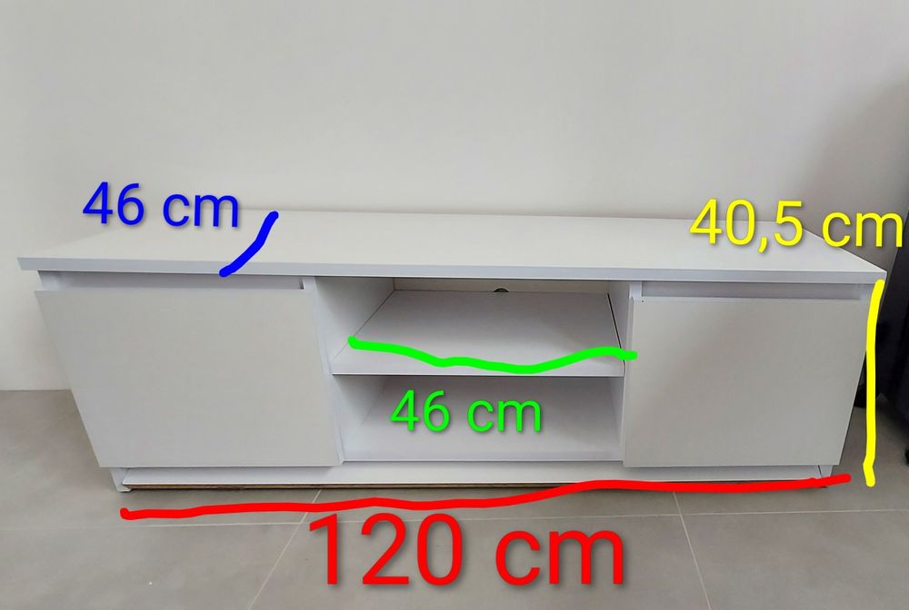 Szafka RTV 120 cm  IKEA