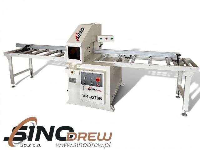 Piła poprzeczna tarczowa tarcza fi 610mm z stołem rolkowym  NOWA