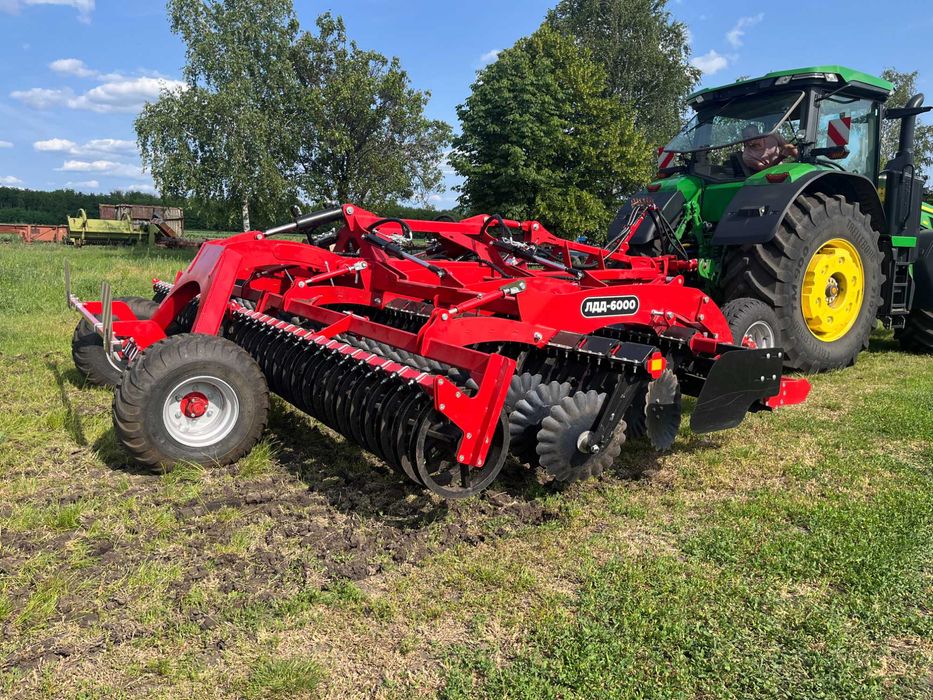 Дисковий лущильник Деметра Дискатор демпферна стійка диск супершарп