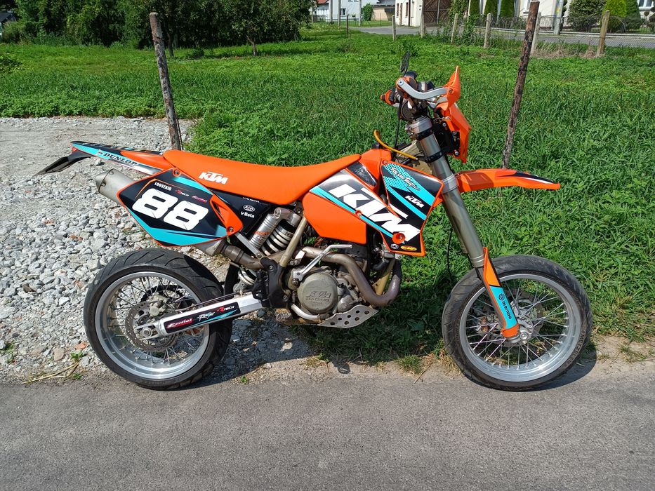 KTM exc 450 supermoto cross