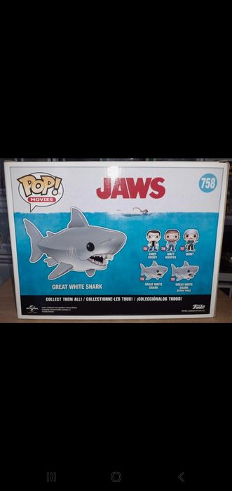 Jaws Great White Shark (Bloody) 6" Vaulted Funko64552448872705122