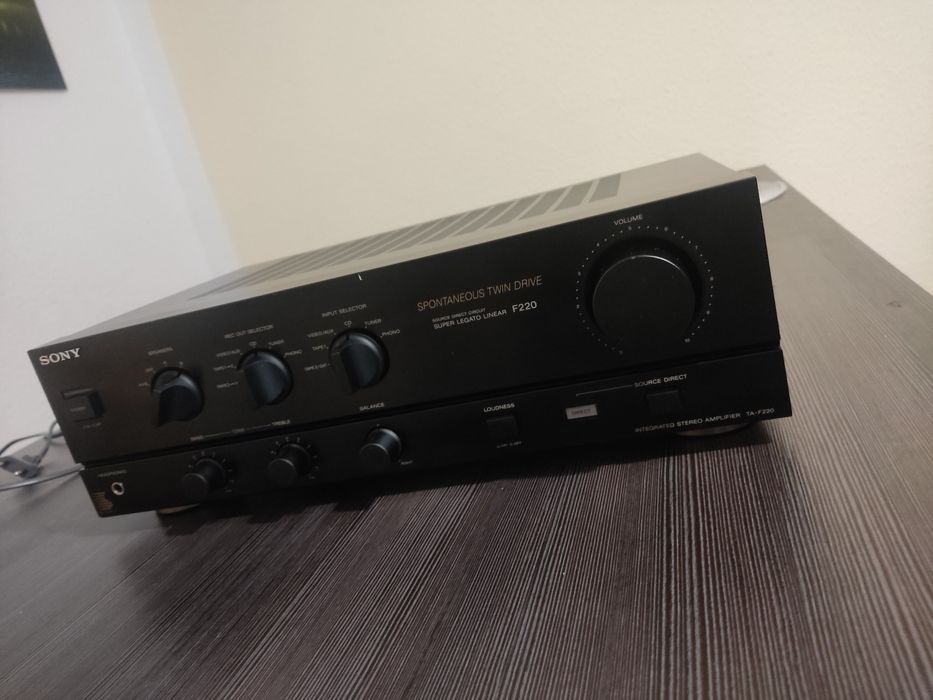 Sony TA-F220 Czarny zadbany