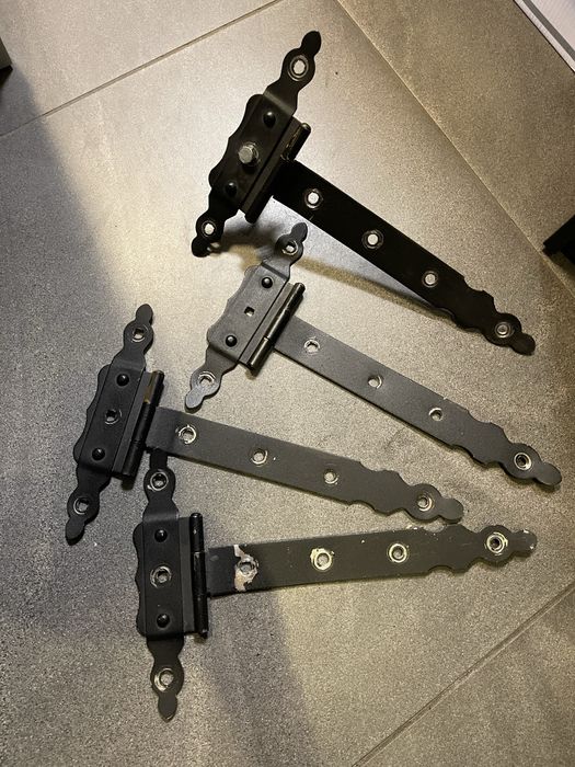 Zawiasy do drzwi czy bram 4 sztuki