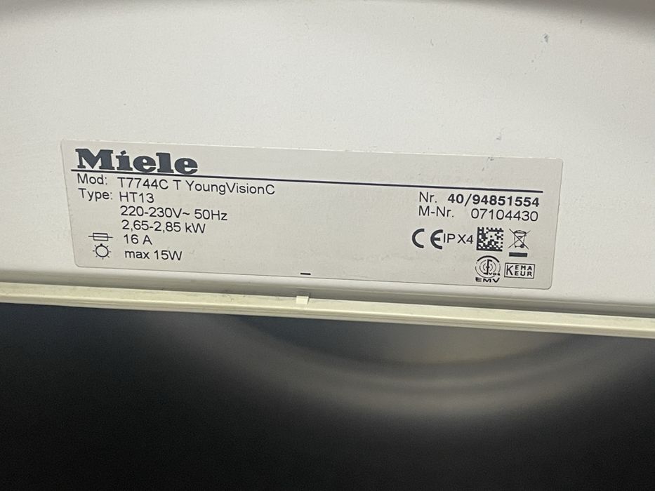 Suszarka kondensacyjna MIELE T7744C gwarancja fv dowoz