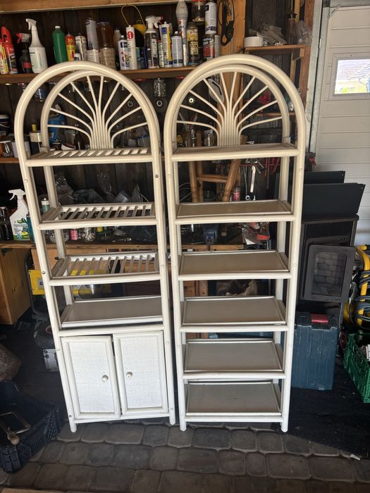 Regały ratanowe. 162/52/30