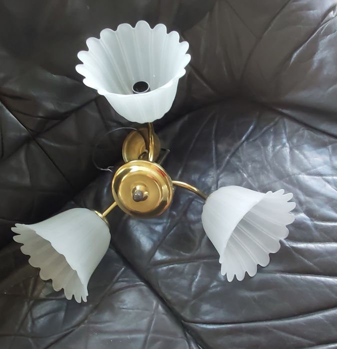 Komplet lamp suftitowych, żyrandole