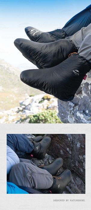 Шкарпетки-чуні пухові Naturehike 29 та 31 см.