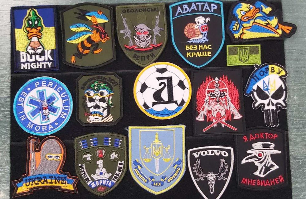 Виготовляємо - шеврони та нашивки від 40 грн