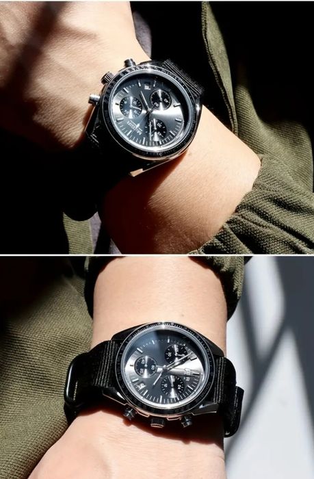 ‼️ MEGIR ‼️Хронограф годинник чоловічий наручний