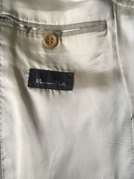 Casaco beje da marca Massimo Dutti
