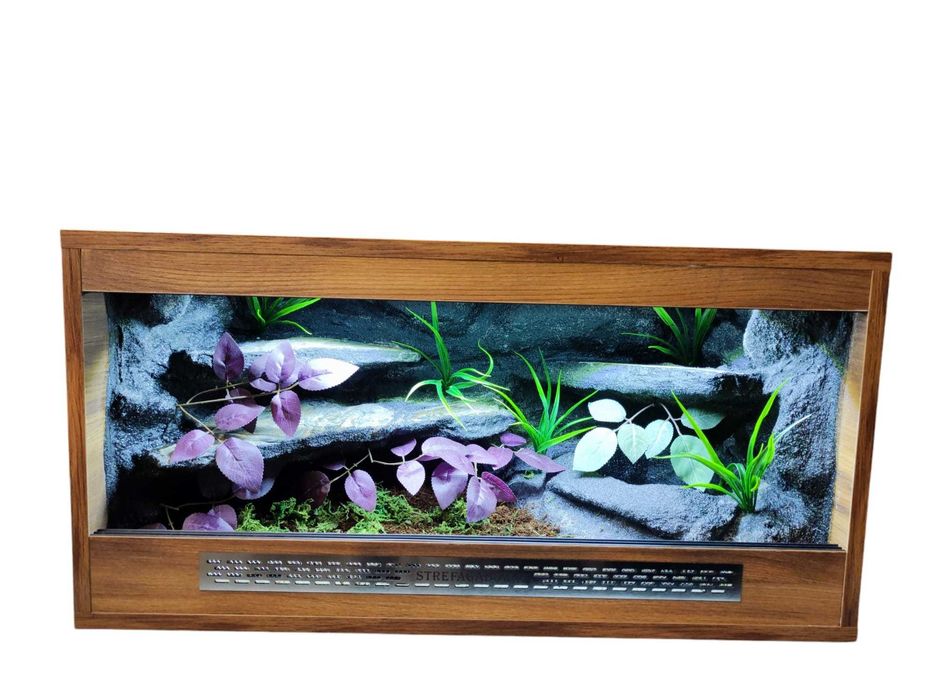 Terrarium tropikalne nr699 80/40/40 dla węża boa pyton NA ZAMÓWIENIE