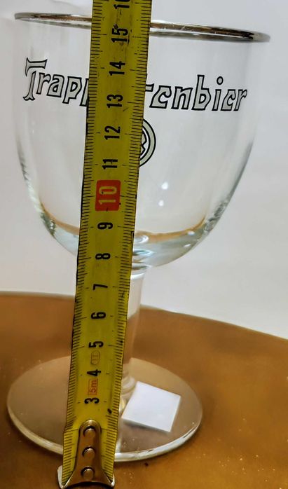 Бокал пивной кубок траппистского пива AW Westmalle Trappistenbier