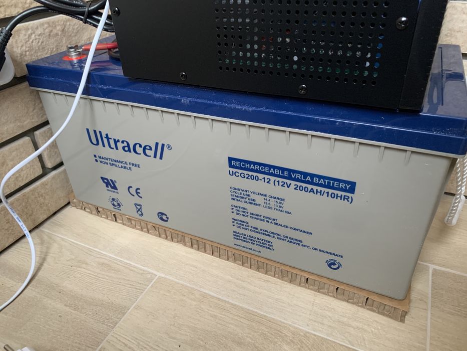 ГЕЛЬ! 12В 150Ah 100 200 275 Ампер аккумулятор для ИБП ДБЖ: 8 360 грн ...