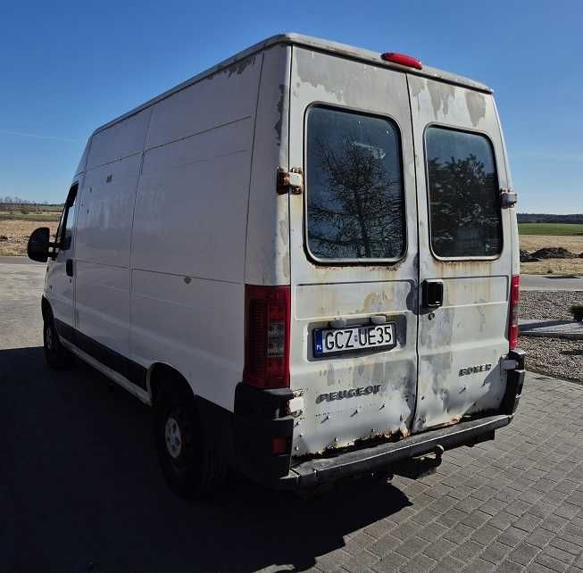 Peugeot Boxer Ducato z najleprzym silnikiem 2.8 hdi