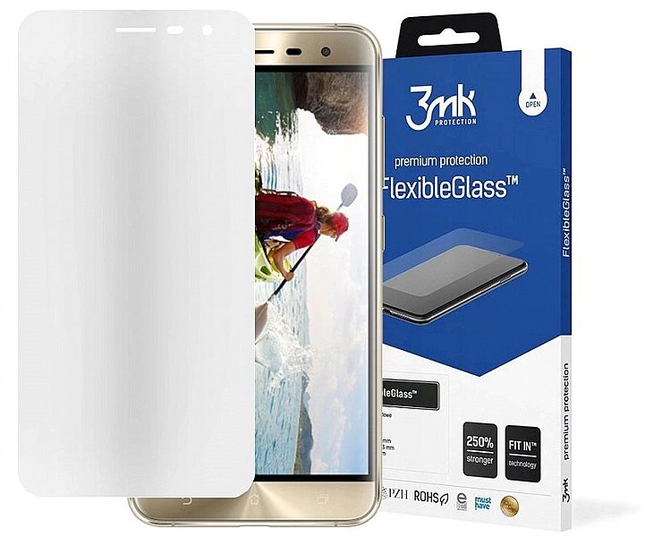 Szkło hybrydowe 3MK do Asus Zenfone 3/1 szt.