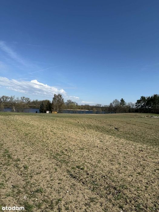 Działka budowlana 750 m² Lusówko widok na Jezioro Lusowskie