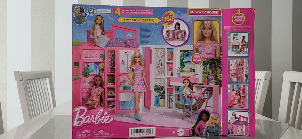 Mały domek dla lalek Barbie