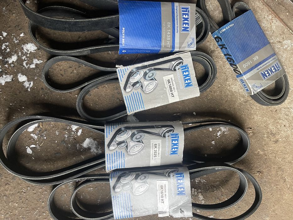 Ремінь генератора 6к2025,  6к1888.  6к1600. 8к1438.  6к1610.  А713.