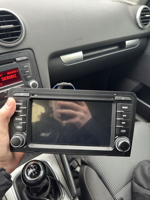 Audi a3 8p 2 din car audi car play