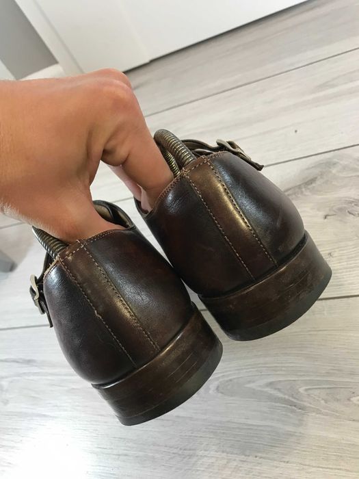 Buty wizytowe monki Magnanni Double Monk Strap rozm. 42,5