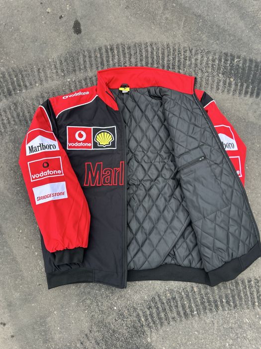 Куртка Бомбер Marlboro formula f1 ferrari red bull чоловіча весняна