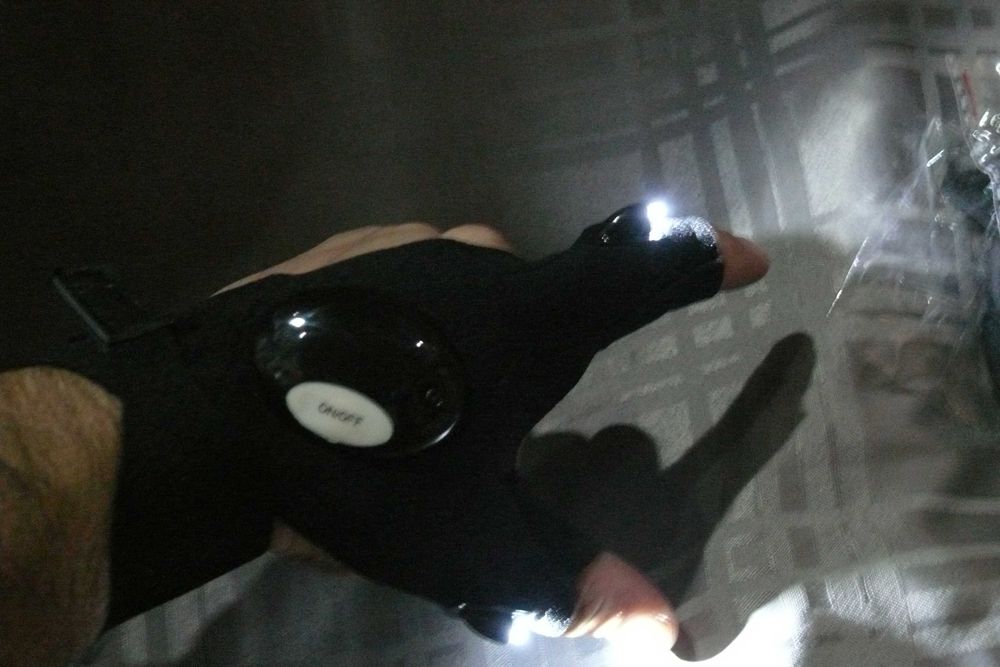 Luva dois dedos com Lanterna64740220746115120