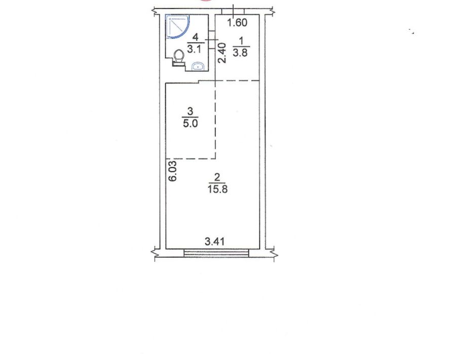 Продажа 1 комнатной квартиры,СВЕТ! дом сдан, Голосеевский, Ракетна 24