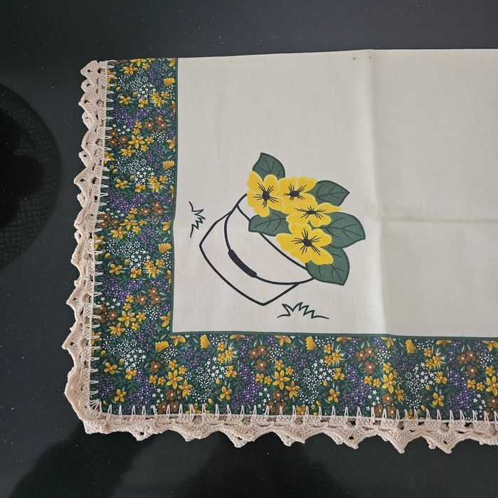 Dishcloth with Crochet64862567090050121