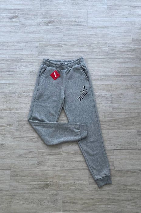 США! Чоловічі спортивні костюми Puma ESS+ Logo Оригінал! На флісі XL