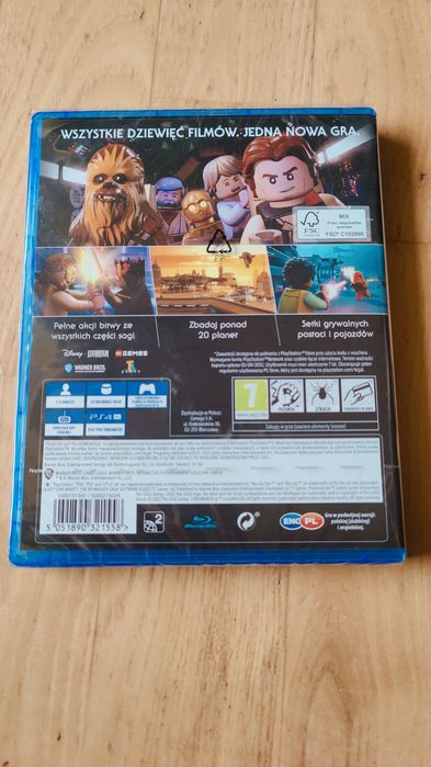 Gwiezdne Wojny Lego Saga Skywalkerów PS4 NOWA W FOLII