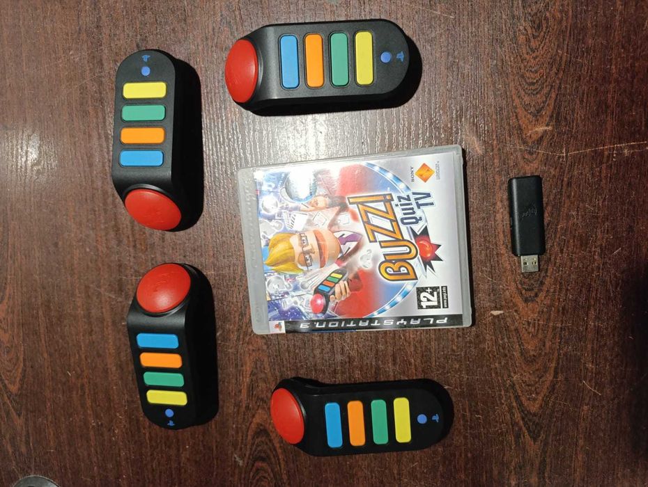 Buzzy bezprzewodowe wraz z Grą Quiz TV