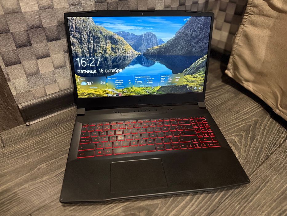 Игровой ноутбук MSI (Core i5-11400H / RTX3050 4GB / 32 GB RAM / SSD 512 GB)