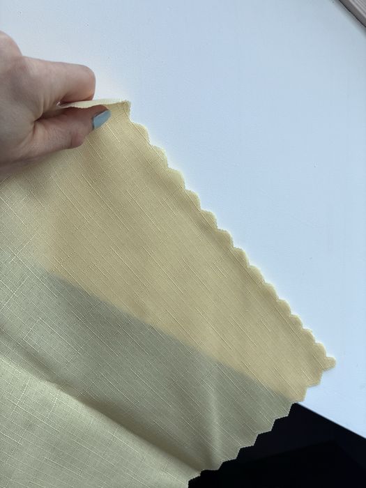 Serwetki materiałowe 32x32 cm pastelowe pomarańczowo żółto brzoskwiniowe