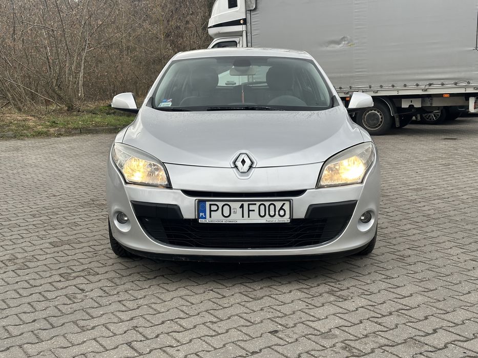Renault megane 3 1.5dci 2009r niski przebieg