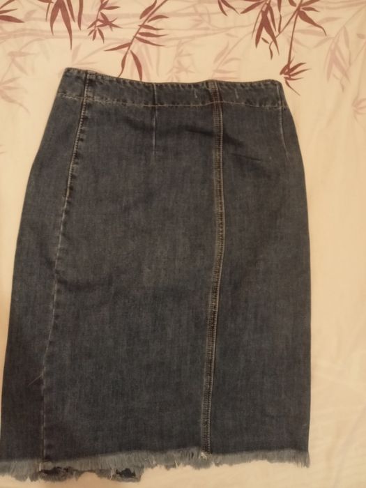 Юбка.   джинсова