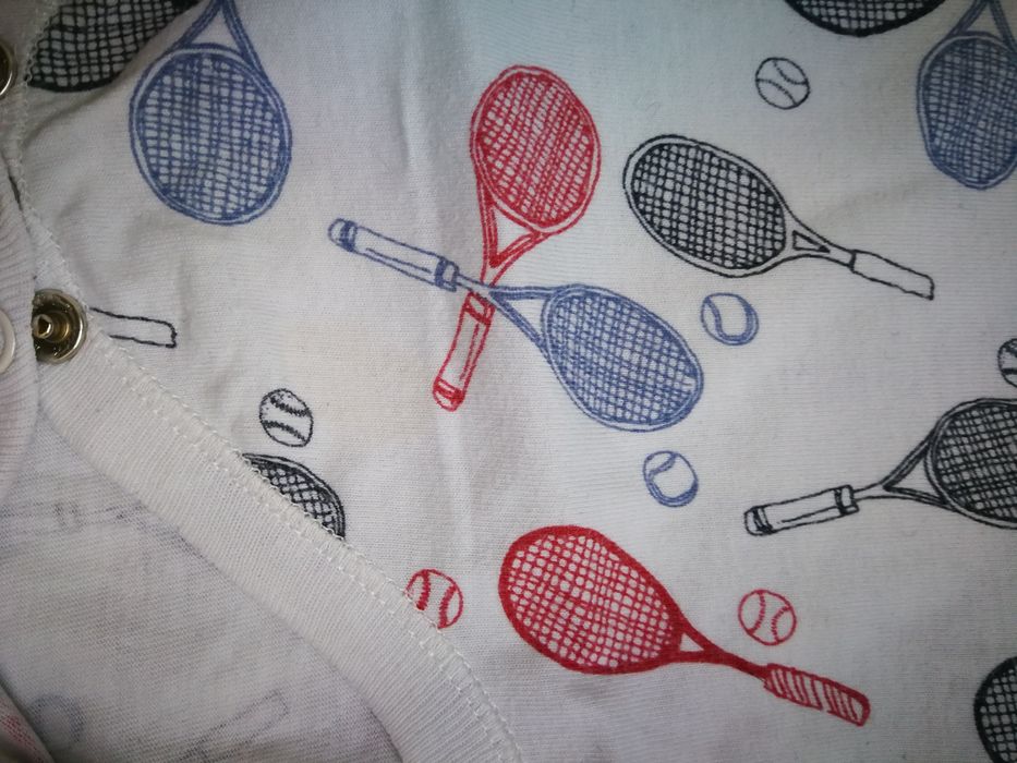 Zestaw Newbie rozmiar 74 body krótki rękaw plus spodenki wiosna