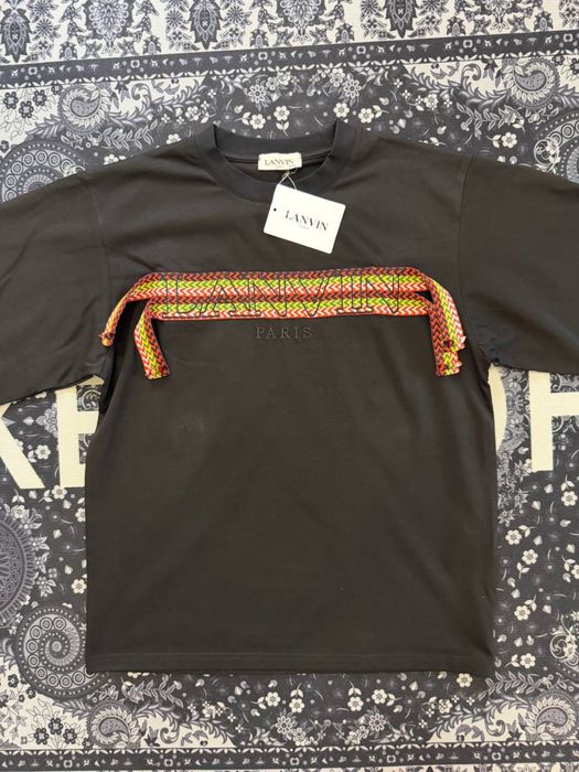 Футболка Lanvin ланвін тішка Bape corteiz бейп gallery dept