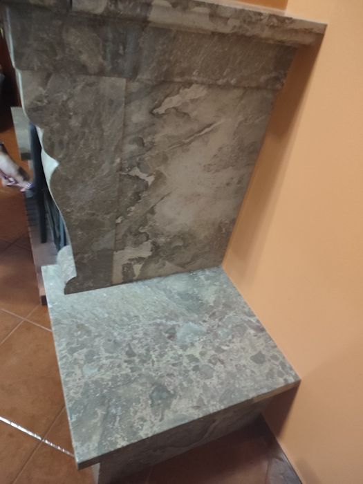Pedra mármore de lareira ‼️ sem recuperador ‼️