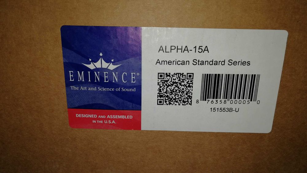динамик eminence alfa15
