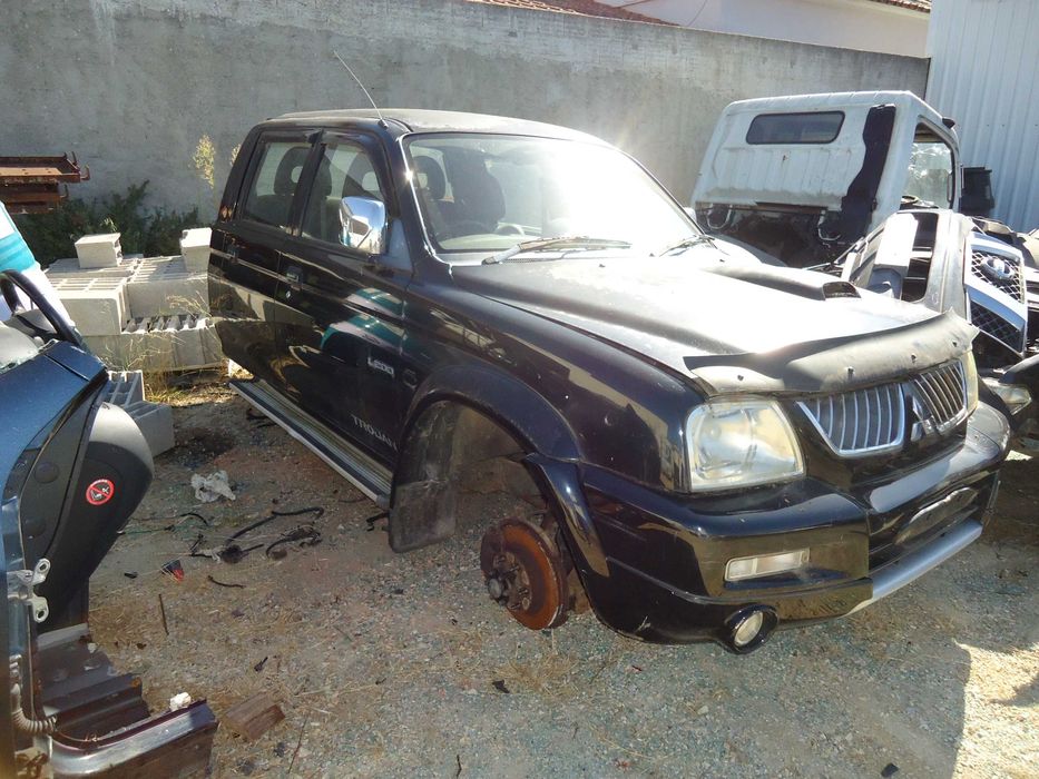Mitsubishi L 200 K74 cab. dupla (4D56T) de 2005 só ás peças