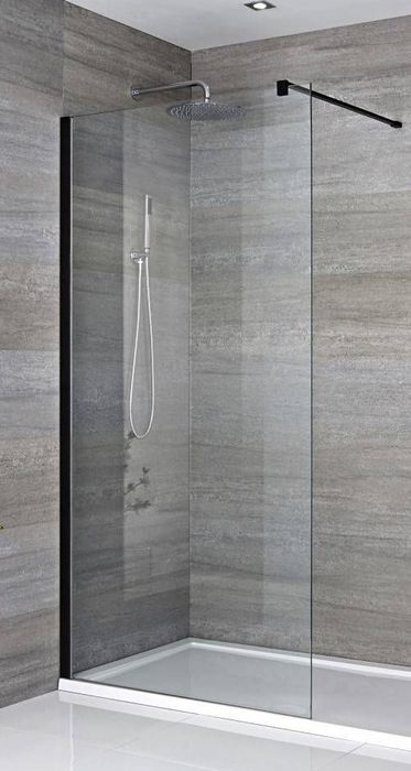 Loftowa Kabina  prysznicowa walk in, szyba hartowana, szkło 8 90x 220