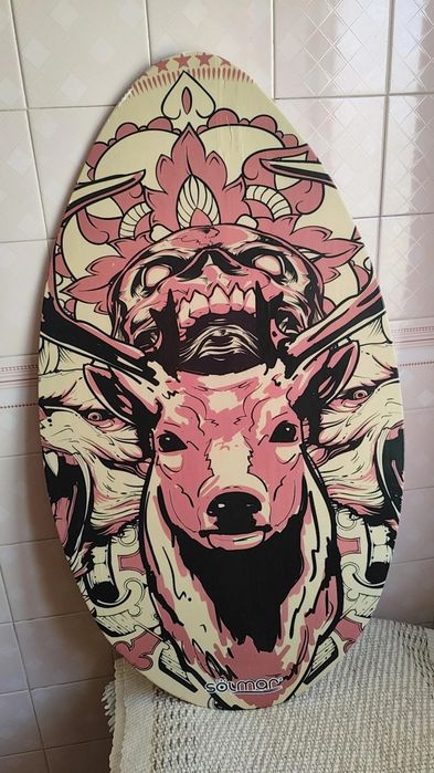 prancha de skimboard