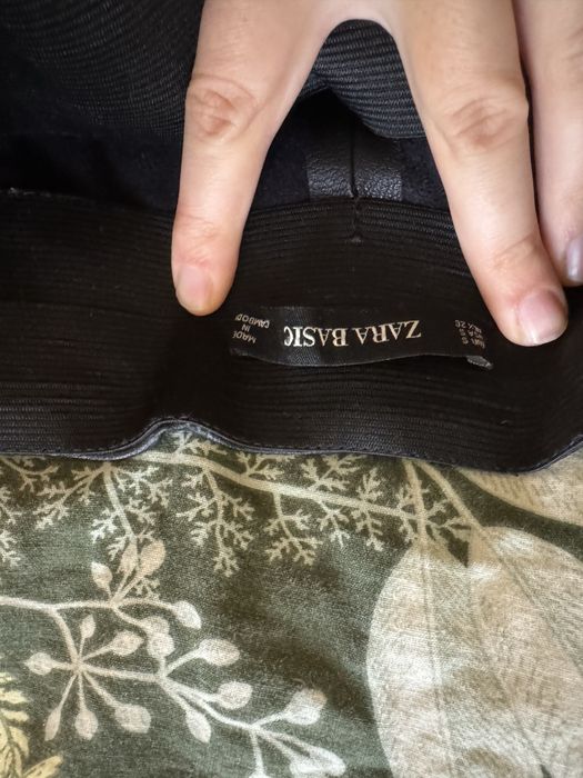 Spodnie skorzane zara xs