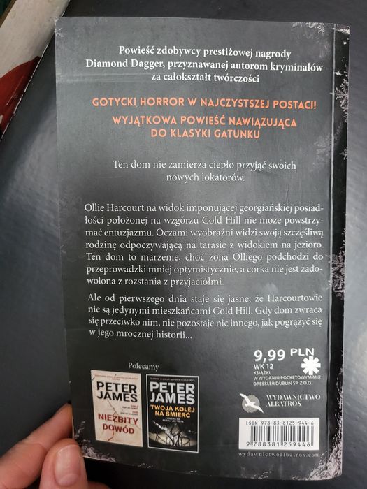 Peter James Dom na wzgórzu