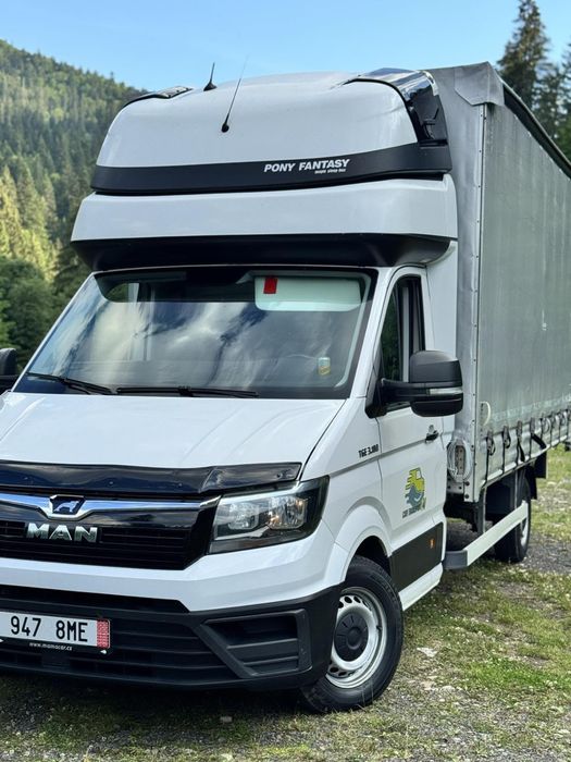 MAN TGE 3.180 тентована вантажівка