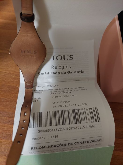 Relogio Tous para mulher
