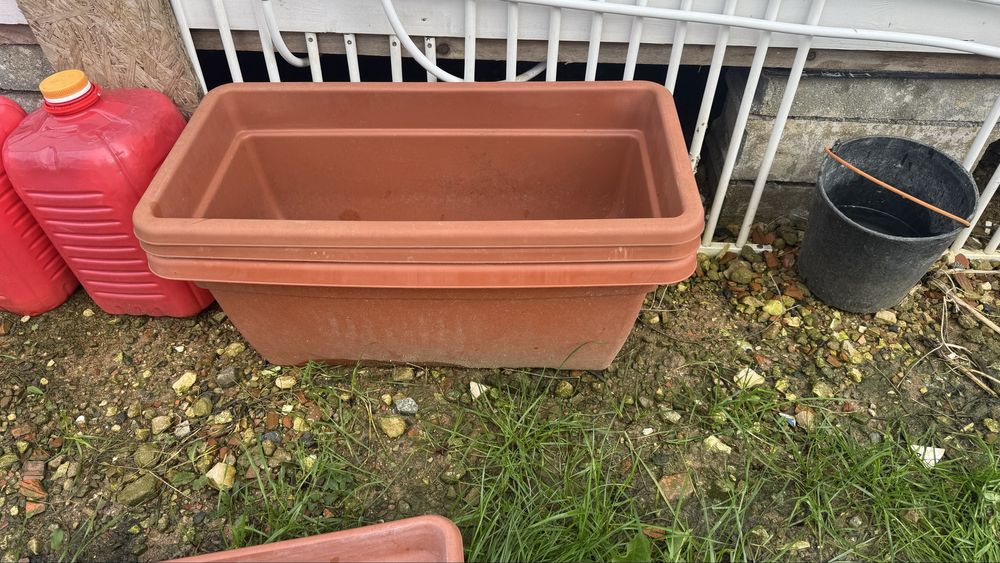 Vaso se jardim com prato 80 cm